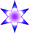 violet-blue star
